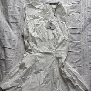 Zara White Mini Dress